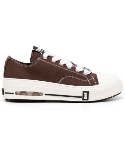 NAHMIAS Five-o Leather Sneakers - Brown