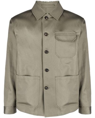 Lardini シャツジャケット - グリーン