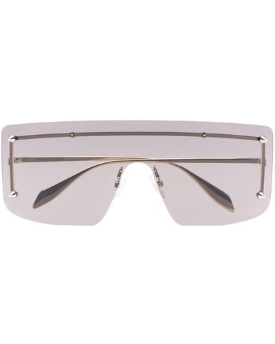 Alexander McQueen Mask Sunglasses - Multicolour