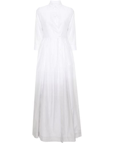 Sara Roka Edna Maxi Dress - White