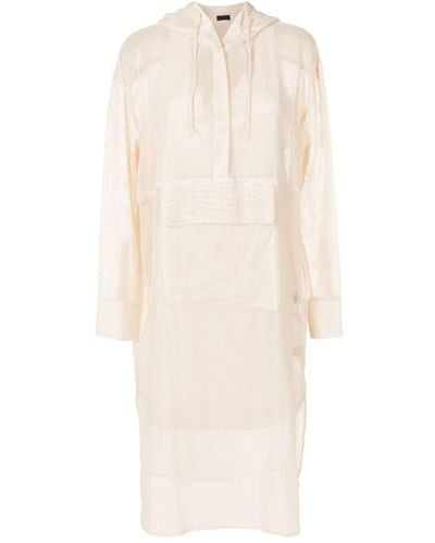 Osklen Open-knit Cotton Midi Dress - White