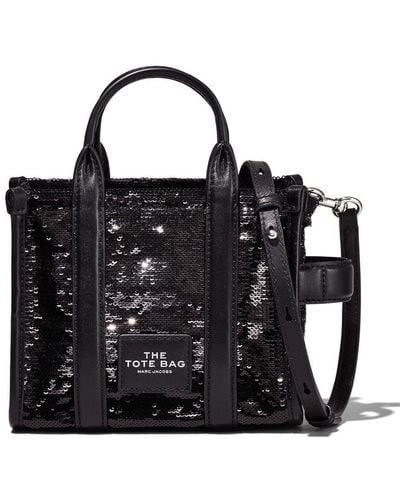 Marc Jacobs The Micro Tote Shopping Bag - Black