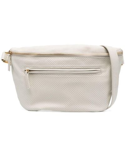 Eleventy Micro-perforated Design Belt Bag - Grey