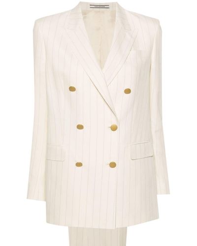 Tagliatore T-jasmine Double-breasted Suit - Natural