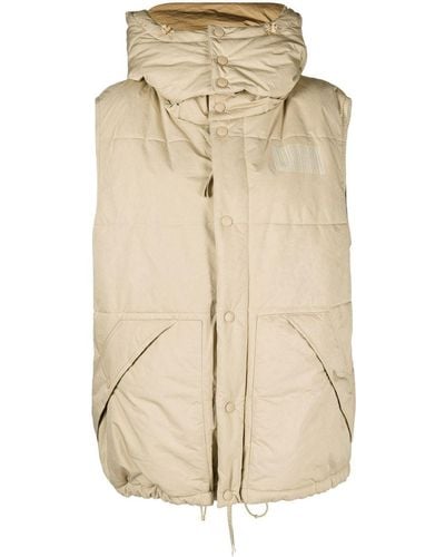 Marc Jacobs Oversized Puffer Vest - Natural