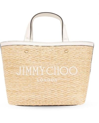 Jimmy Choo Mini Marli Tote Bag - Natural