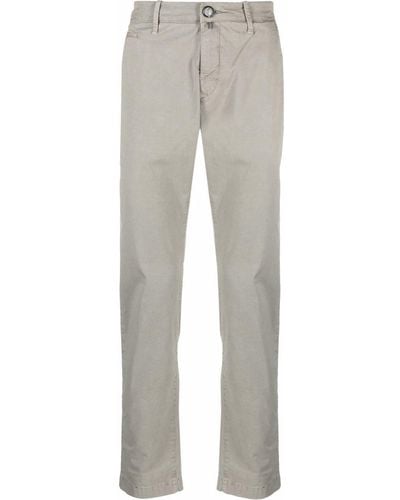 Jacob Cohen Pantalon chino à coupe slim - Gris