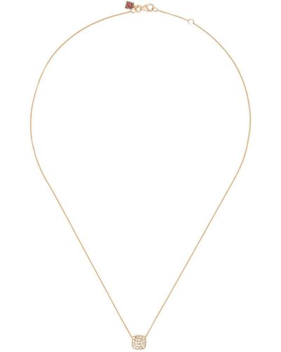 Selim Mouzannar 18kt Rose Gold Diamond Beirut Necklace - White