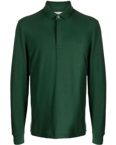 Lacoste Logo-patch Polo Shirt - Green
