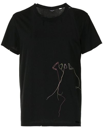 COOL T.M エンブロイダリー Tシャツ - ブラック