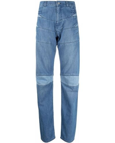 KENZO High-rise Straight Jeans - Blue