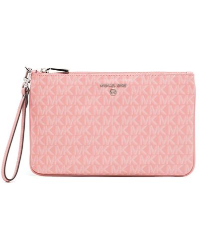 Michael Kors Jet Set Charm Clutch - Pink