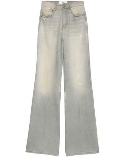 Ami Paris Weite Jeans aus Bio-Baumwolle - Grau