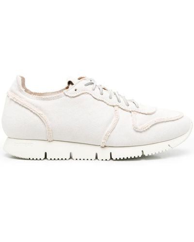 Buttero Raw-cut Edge Low-top Trainers - White