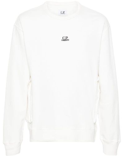 C.P. Company Flap-pockets cotton sweatshirt - Weiß