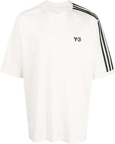 Y-3 Camiseta con logo estampado de Balenciaga x adidas - Blanco