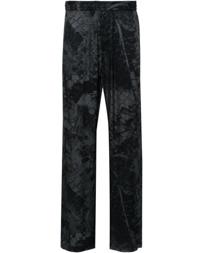 DIESEL P-cornwall Elasticated-waist Trousers - Black