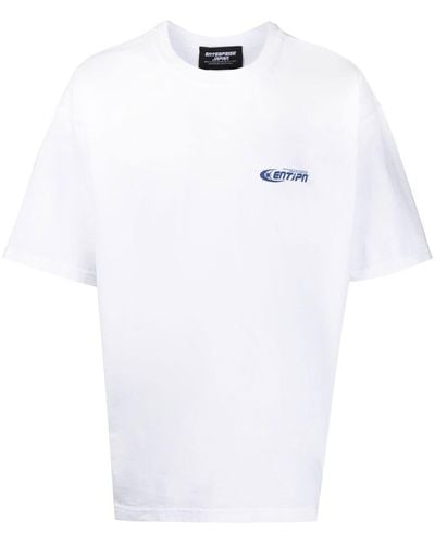 ENTERPRISE JAPAN Logo-print Cotton T-shirt - White