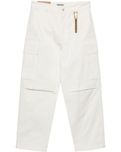 DARKPARK Saint Cargo Trousers - White