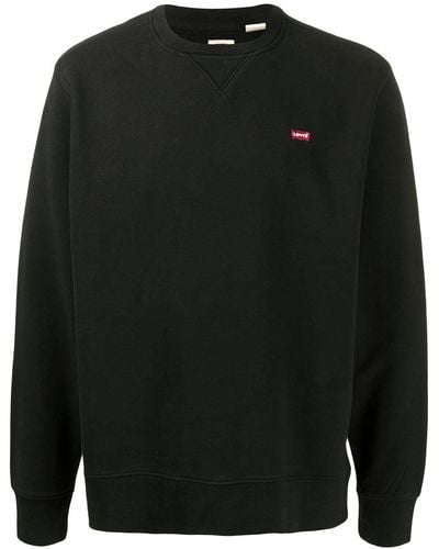 Levi's Sweatshirt mit Logo - Schwarz