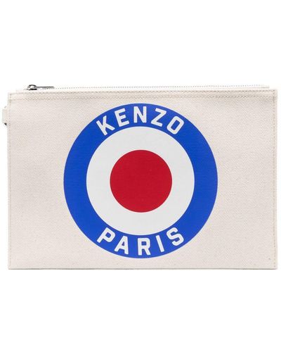 KENZO Target クラッチバッグ - ブルー