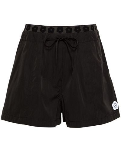 KENZO Shorts Boke 2.0 con cordones - Negro