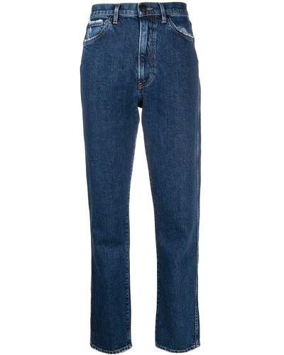 3x1 Mid-rise Straight-leg Jeans - Blue