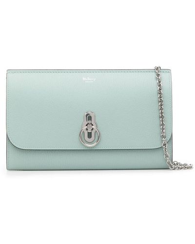 Mulberry Amberley Leather Clutch - Blue