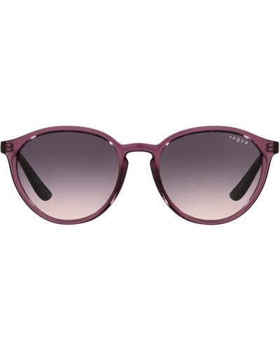 Vogue Eyewear Round Frame Sunglasses - Purple