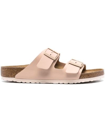 Birkenstock Arizona Leren Sandalen - Roze