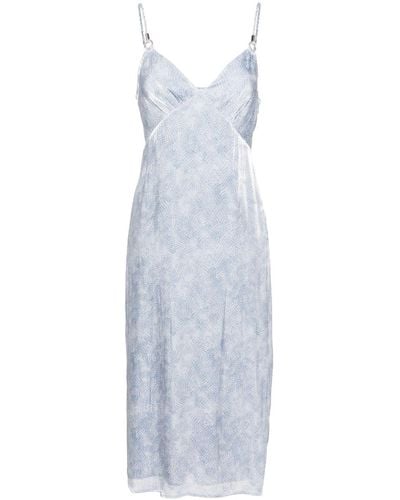 MICHAEL Michael Kors Floral-print Slip Midi Dress - White