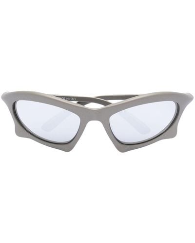 Balenciaga Cat-eye Frame Tinted Sunglasses - Grey