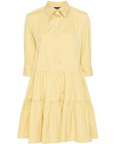 Fabiana Filippi Poplin Shirt Dress - Yellow
