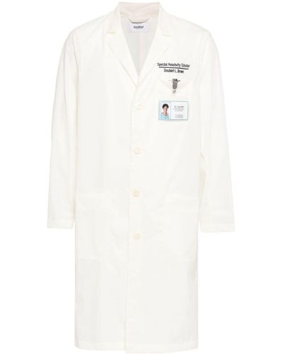 Doublet Dc Single-breasted Coat - White