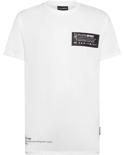 Philipp Plein Logo Print T-shirt - White