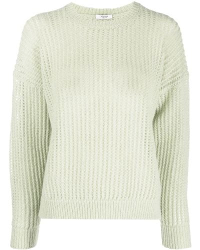 Peserico Pointelle-knit Sweater - Green