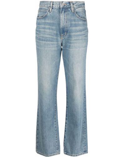 SLVRLAKE Denim Straight-leg Denim Jeans - Blue