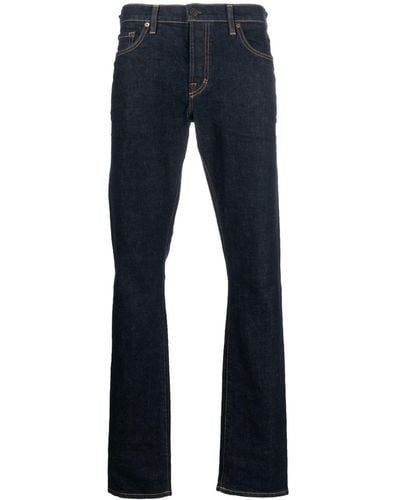 Tom Ford Jeans Met Contrasterend Stiksel - Blauw