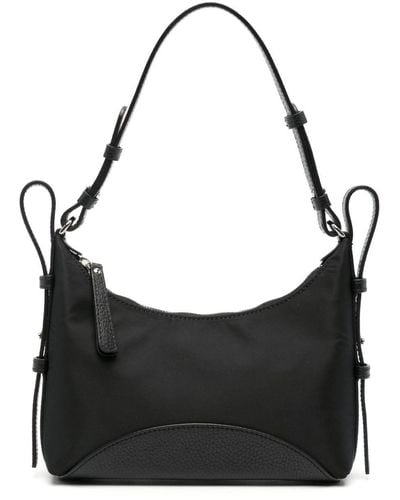 Zanellato Mita Panelled Shoulder Bag - Black