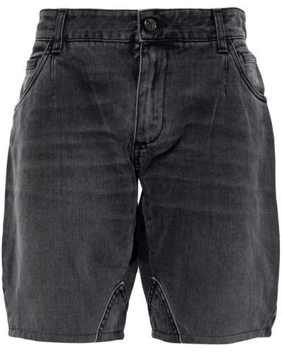 Dolce & Gabbana Jeans-Shorts mit Bundfalten - Grau
