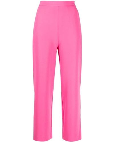 Vivetta High-waisted Cropped Trousers - Pink