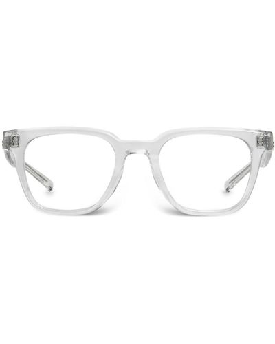 Gentle Monster Lunettes de vue Karl C1 à monture carrée - Blanc