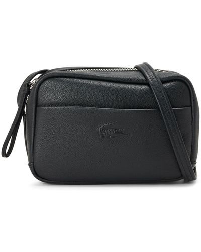Lacoste Crossover Shoulder Bag - Black
