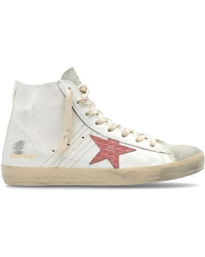 Golden Goose Francy Classic High-top Leather Trainers - White