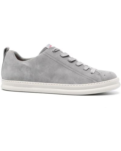 Camper Runner Four Panelled Suede Trainers - Grey