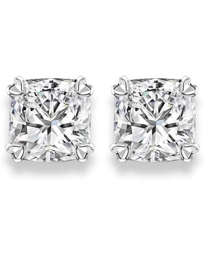 Pragnell Puces d'oreilles Windsor en or blanc 18ct pavées de diamants