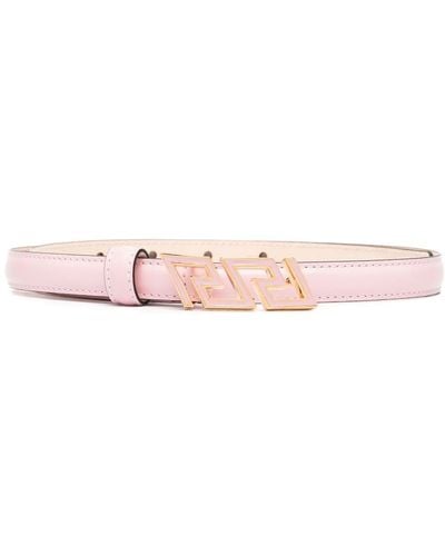 Versace Gürtel mit Greca-Detail - Pink