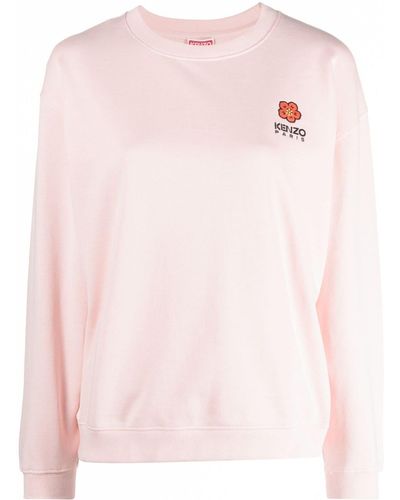 KENZO Sweatshirt mit Boke Flower-Print - Pink