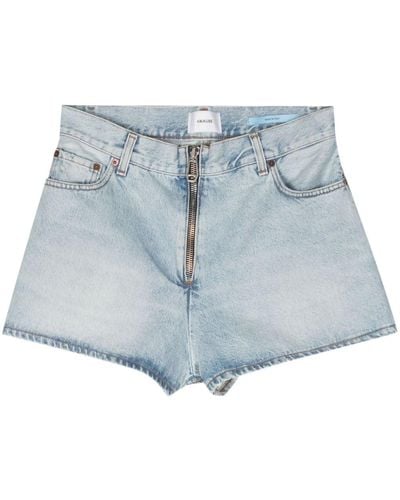 Haikure Bethany Jeans-Shorts - Blau
