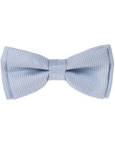 Paul Smith Polka-dot Silk Bow Tie - Blue